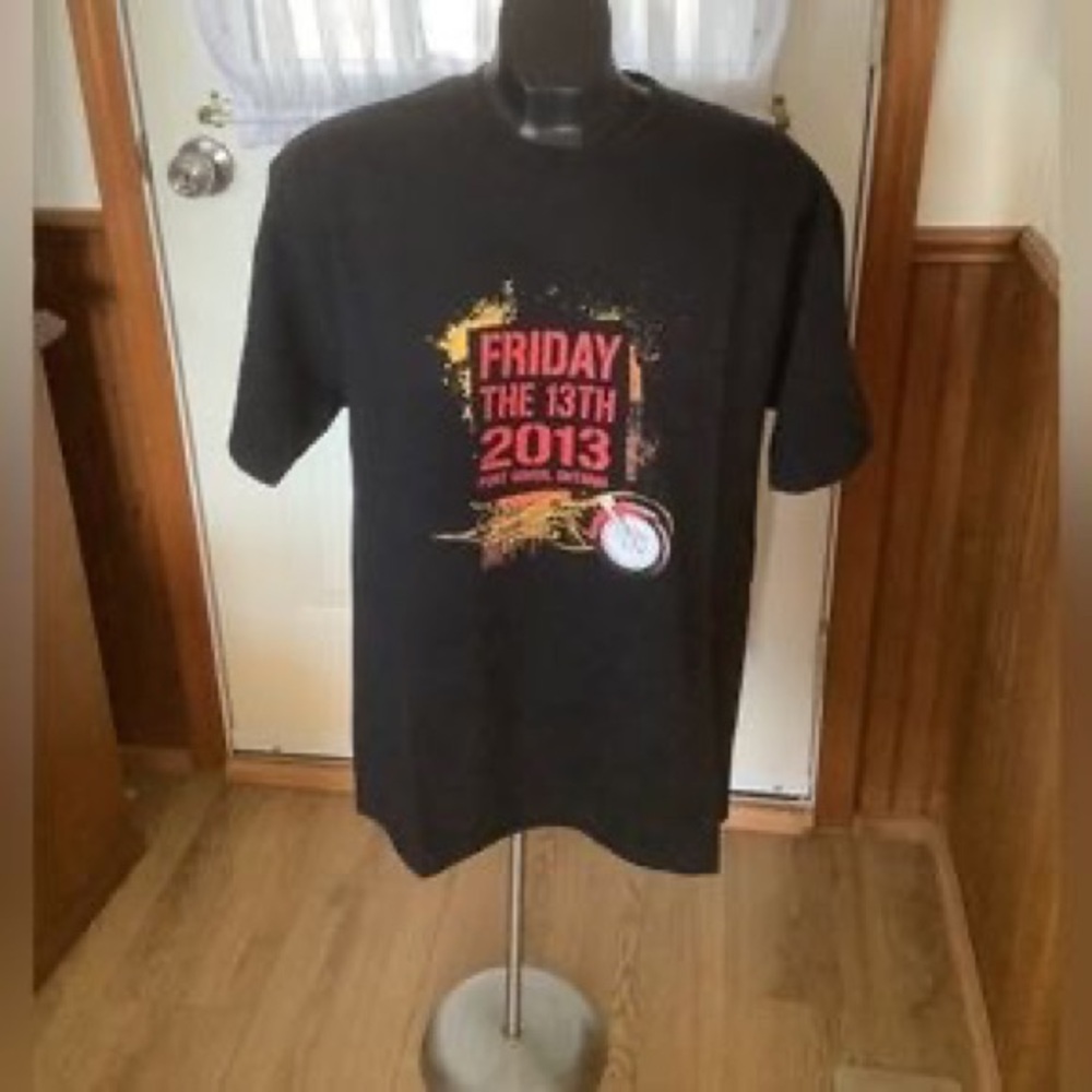 Friday the 13th 2013 Graphic Short Sleeve Tee - Black - Picture 1 of 2